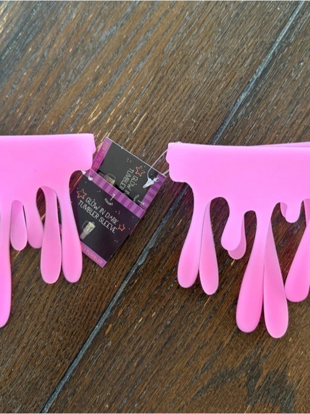 Target Pink Glow-in-the-Dark Tumbler Sleeve